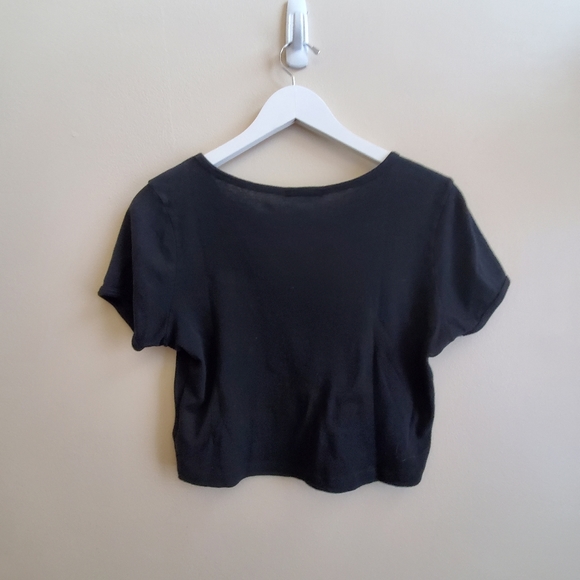 Truly Madly Deeply butterfly crop t shirt, trendy, 100% cotton, small - Picture 5 of 10